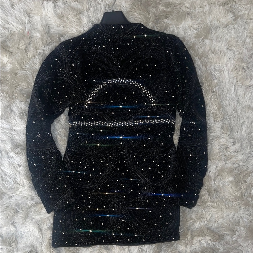 Black Beaded Jacket